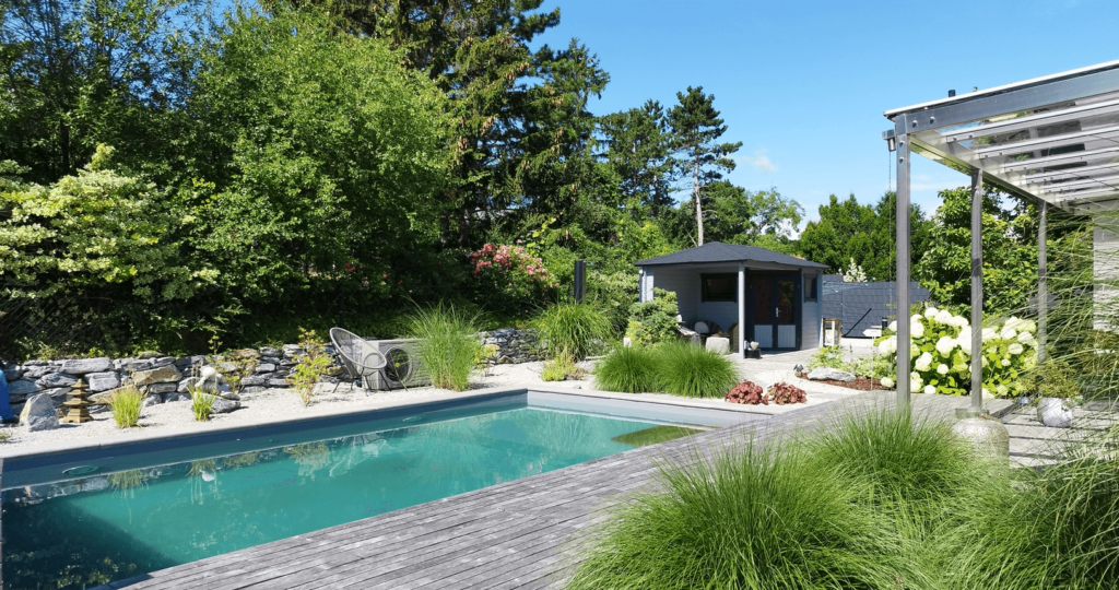 Naturpool Gartenplanung